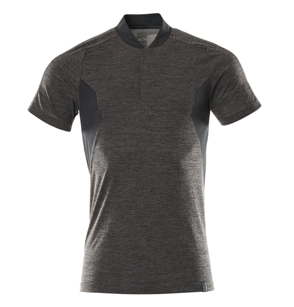 Mascot Accelerate Polo-Shirt mit Coolmax Pro – dunkelanthrazit/schwarz