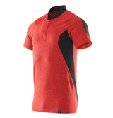 Mascot Accelerate Polo-Shirt mit Coolmax Pro – verkehrsrot/schwarz
