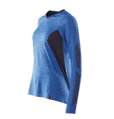 Mascot Damen Coolmax Pro Accelerate Langarmshirt – azurblau/schwarzblau