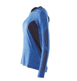 Mascot Damen Coolmax Pro Accelerate Langarmshirt – azurblau/schwarzblau