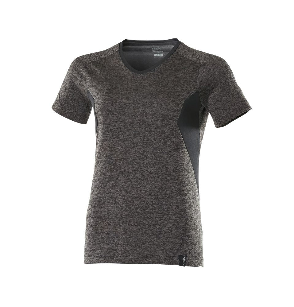 Mascot Damen mit Coolmax Pro Accelerate T-Shirt – dunkelanthrazit/schwarz