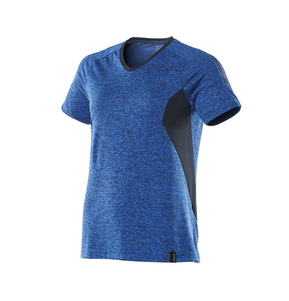 Mascot Damen mit Coolmax Pro Accelerate T-Shirt – azurblau/schwarzblau