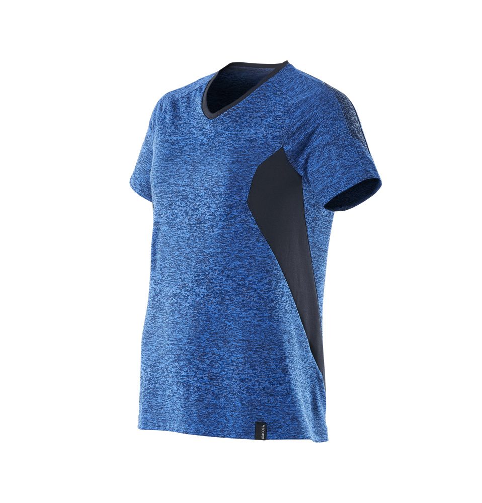Mascot Damen mit Coolmax Pro Accelerate T-Shirt – azurblau/schwarzblau