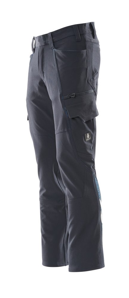 Mascot Accelerate Stretch Service-Bundhose – schwarzblau