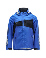 Mascot Accelerate Hardshell-Regenjacke – azurblau/schwarzblau