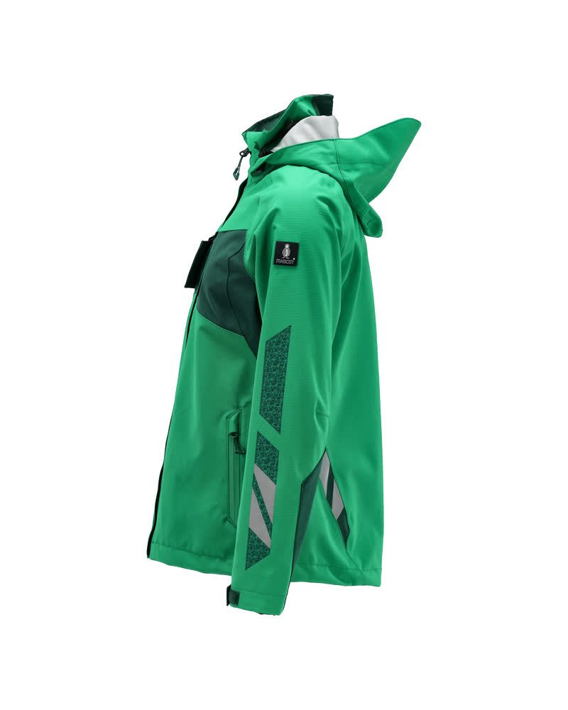Mascot Damen Accelerate Hardshell-Regenjacke – grasgrün/grün