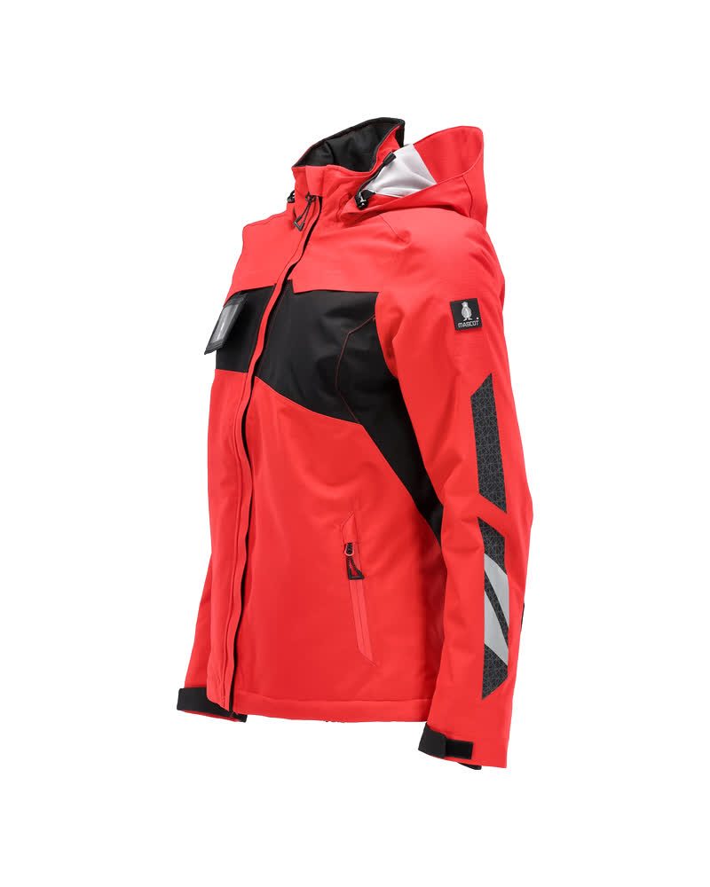 Mascot Damen m. Climascot Accelerate Winterjacke – verkehrsrot/schwarz
