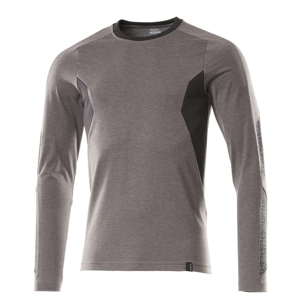 Mascot Accelerate Langarmshirt – dunkelanthrazit/schwarz