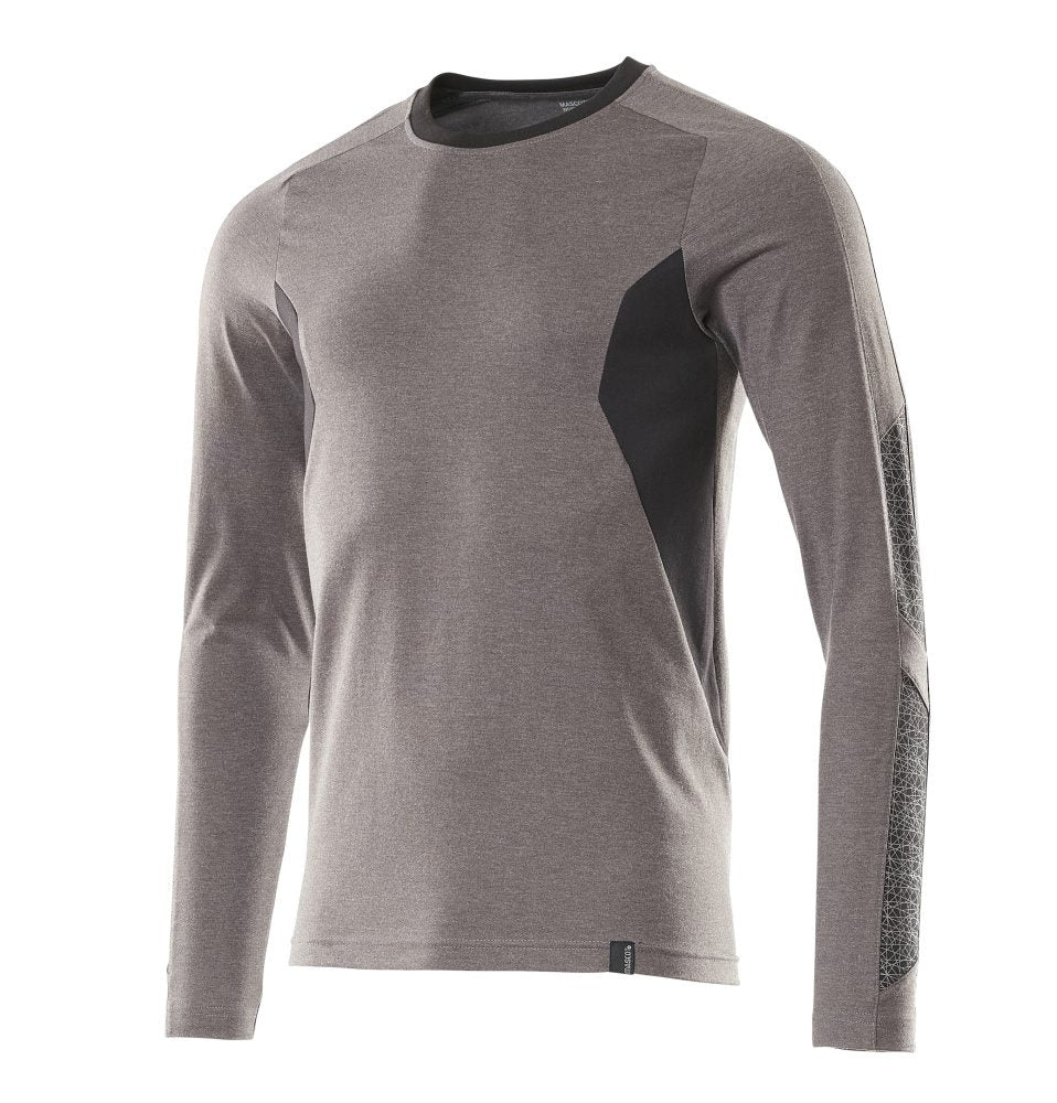 Mascot Accelerate Langarmshirt – dunkelanthrazit/schwarz