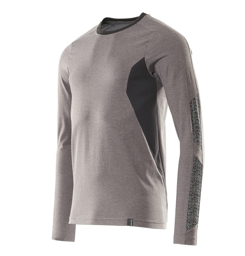 Mascot Accelerate Langarmshirt – dunkelanthrazit/schwarz