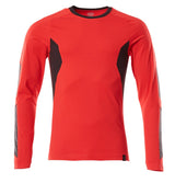 Mascot Accelerate Langarmshirt – verkehrsrot/schwarz
