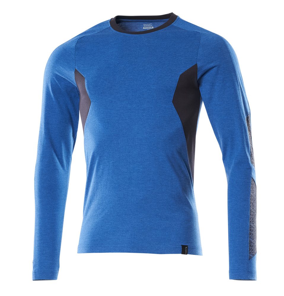 Mascot Accelerate Langarmshirt – azurblau/schwarzblau