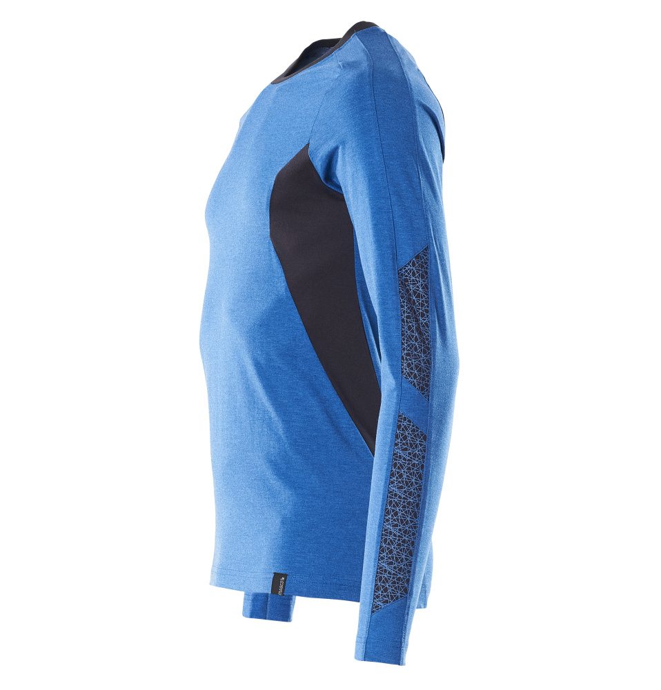 Mascot Accelerate Langarmshirt – azurblau/schwarzblau