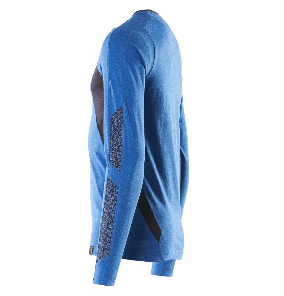 Mascot Accelerate Langarmshirt – azurblau/schwarzblau