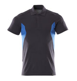 Mascot Accelerate Poloshirt – schwarzblau/azurblau