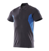 Mascot Accelerate Poloshirt – schwarzblau/azurblau