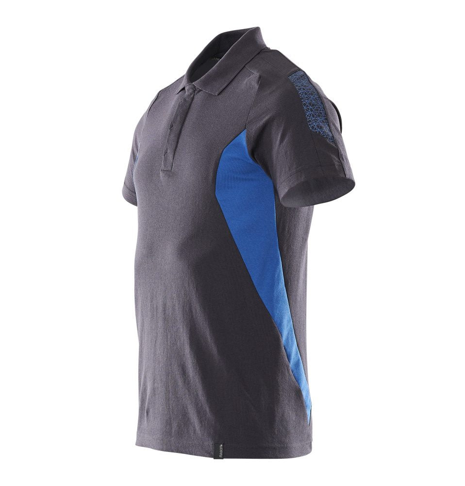 Mascot Accelerate Poloshirt – schwarzblau/azurblau