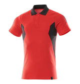 Mascot Accelerate Poloshirt – verkehrsrot/schwarz