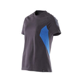 Mascot Damen Accelerate T-Shirt – schwarzblau/azurblau
