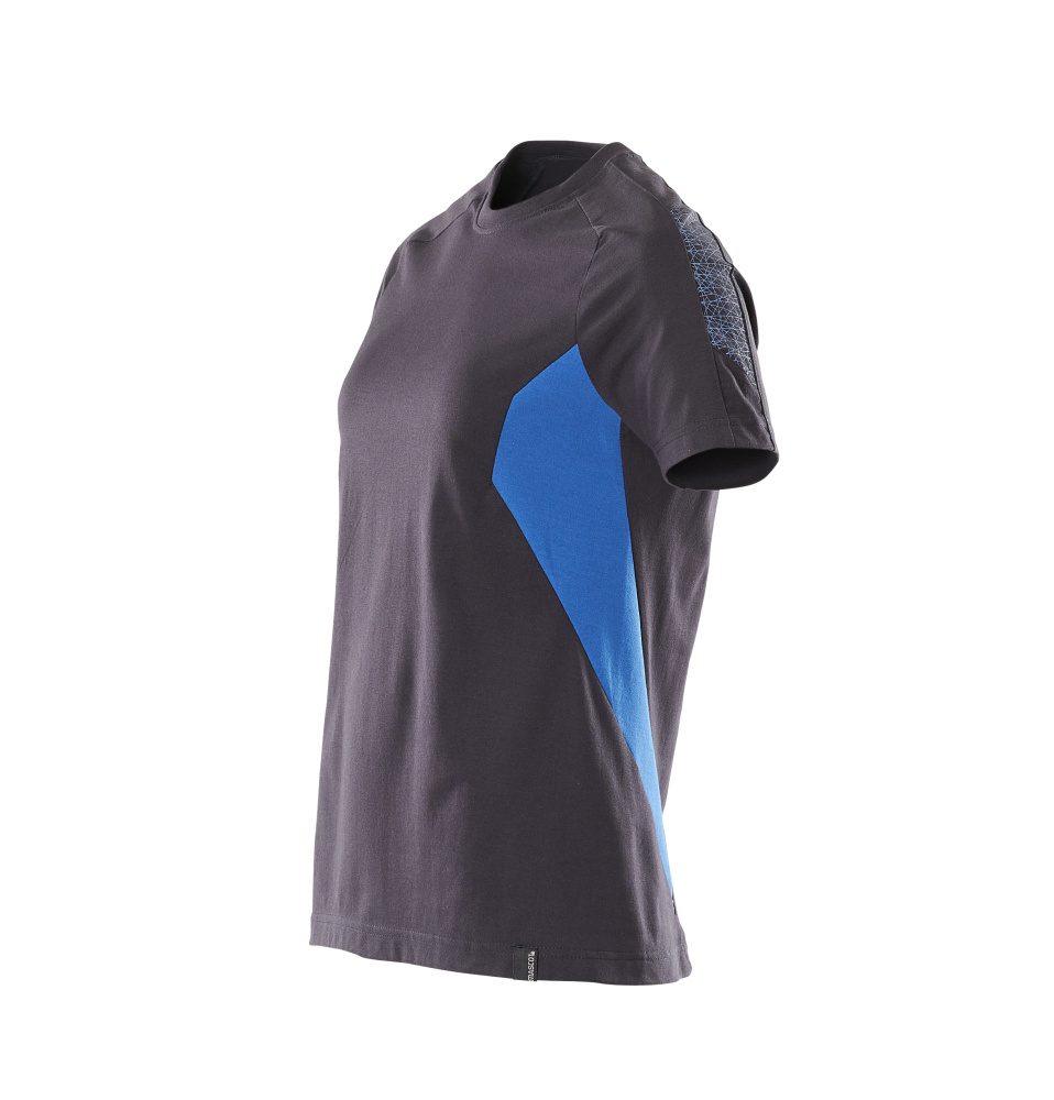Mascot Damen Accelerate T-Shirt – schwarzblau/azurblau