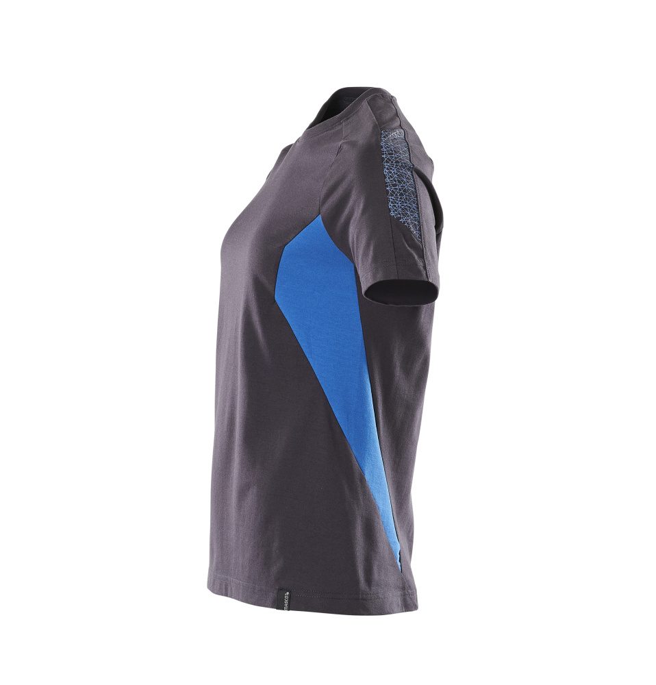 Mascot Damen Accelerate T-Shirt – schwarzblau/azurblau