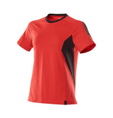Mascot Damen Accelerate T-Shirt – verkehrsrot/schwarz