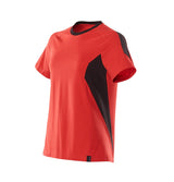 Mascot Damen Accelerate T-Shirt – verkehrsrot/schwarz