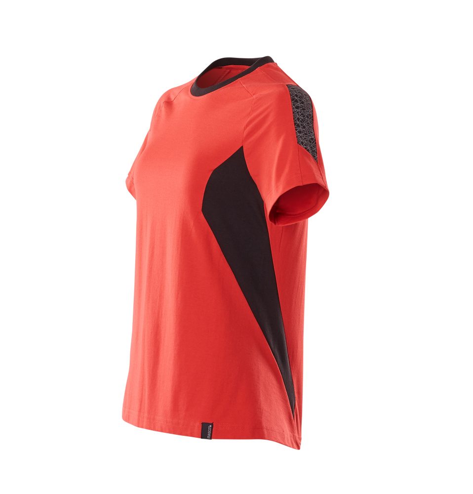 Mascot Damen Accelerate T-Shirt – verkehrsrot/schwarz