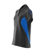 Mascot Damen Accelerate Poloshirt – schwarzblau/azurblau