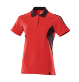 Mascot Damen Accelerate Poloshirt – verkehrsrot/schwarz