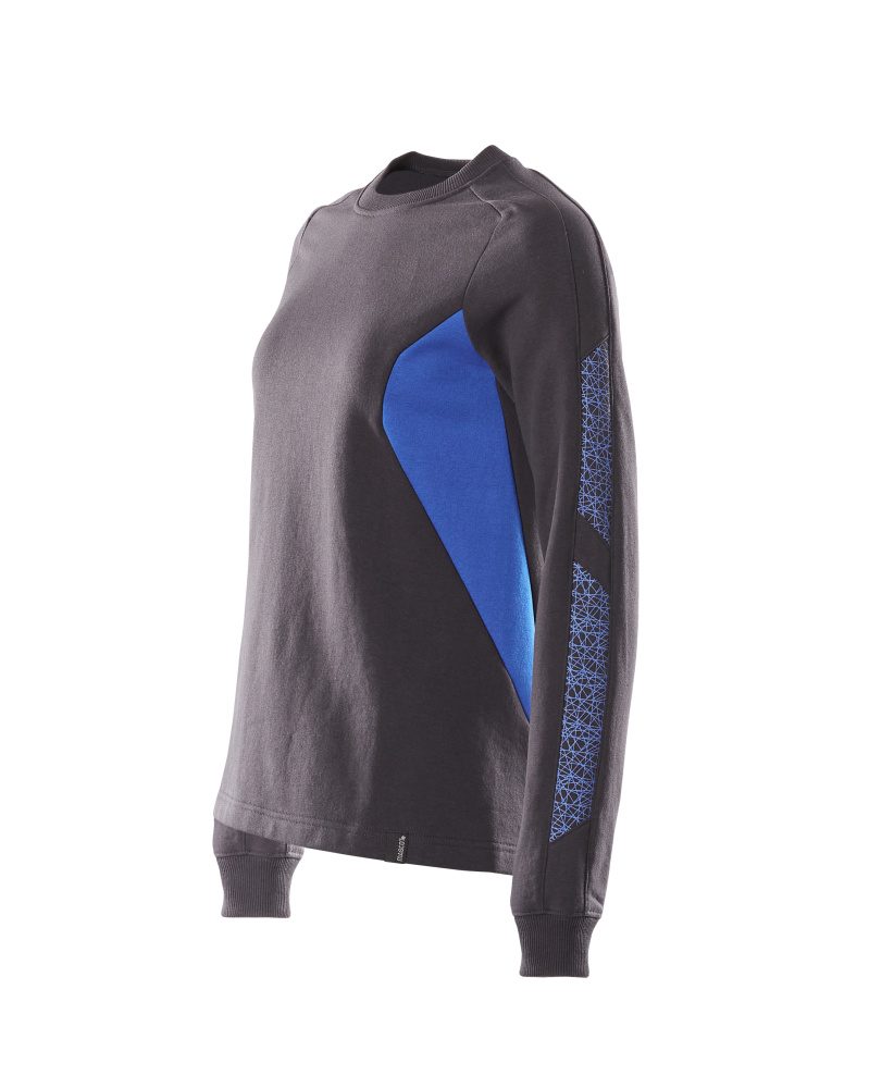 Mascot Damen Accelerate Sweatshirt – schwarzblau/azurblau