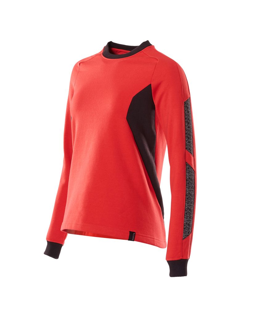 Mascot Damen Accelerate Sweatshirt – verkehrsrot/schwarz