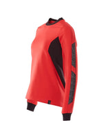 Mascot Damen Accelerate Sweatshirt – verkehrsrot/schwarz