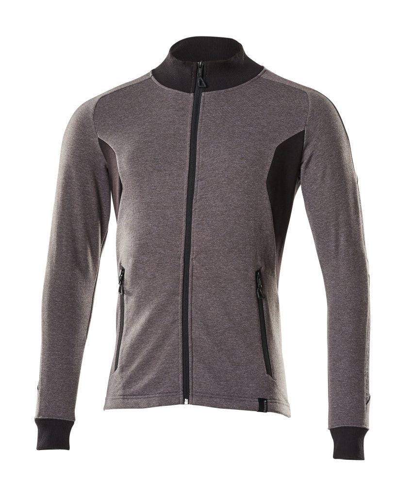 Mascot Accelerate Sweatjacke – dunkelanthrazit/schwarz