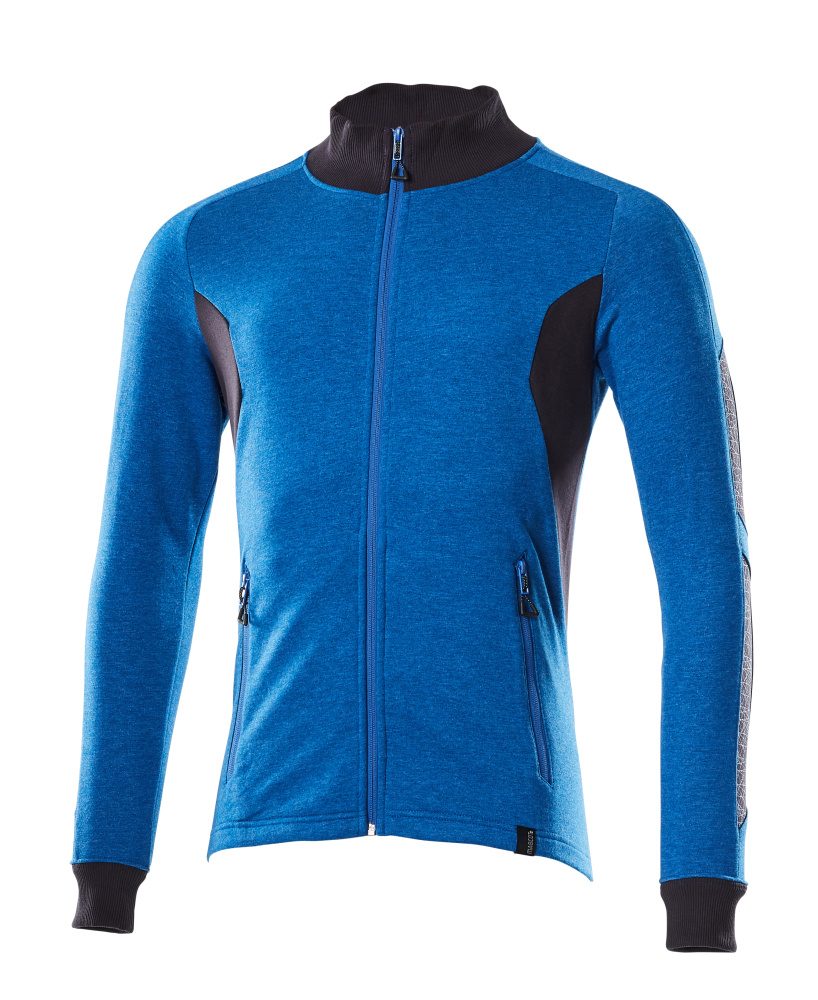 Mascot Accelerate Sweatjacke – azurblau/schwarzblau