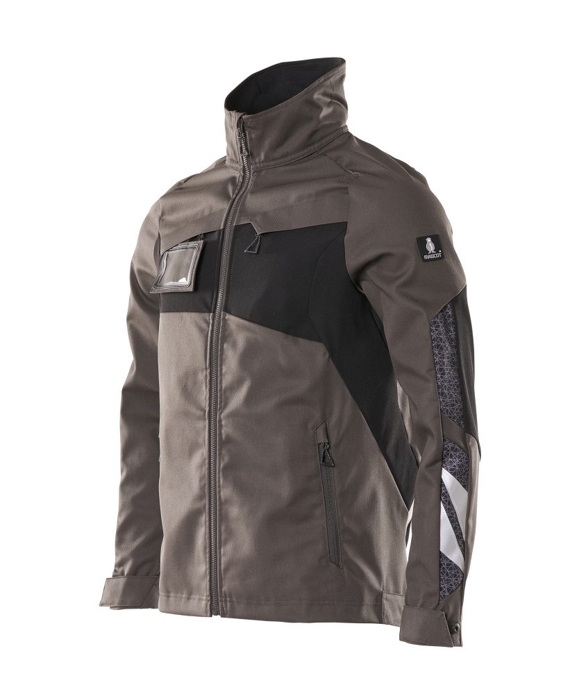 Mascot Accelerate Stretch-Einsätze Bundjacke – dunkelanthrazit/schwarz