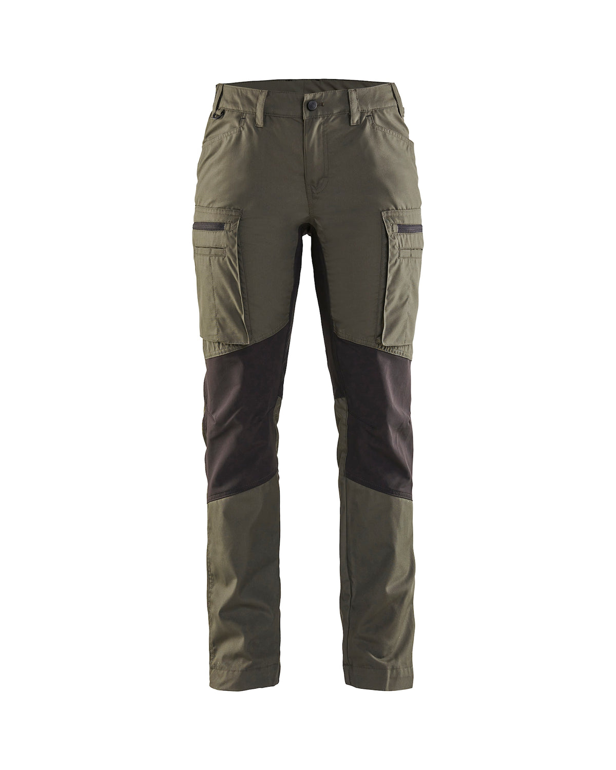 Blåkläder Damen 7159 166g/m² Stretch Servicehose – armygrün/schwarz