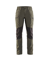 Blåkläder Damen 7159 166g/m² Stretch Servicehose – armygrün/schwarz