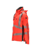 Mascot Accelerate Safe Warnschutz Regenjacke – rot/dunkelanthrazit
