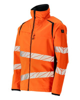 Mascot Accelerate Safe Warn-Softshelljacke – orange/schwarzblau