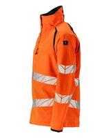 Mascot Accelerate Safe Warn-Softshelljacke – orange/schwarzblau