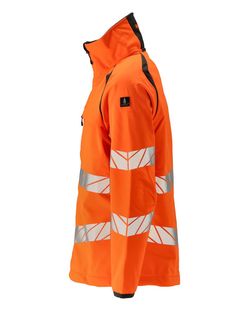 Mascot Accelerate Safe Warn-Softshelljacke – orange/dunkelanthrazit