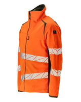 Mascot Accelerate Safe Warn-Softshelljacke – orange/moosgrün
