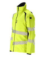 Mascot Accelerate Safe Warn-Softshelljacke – gelb/schwarz