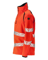 Mascot Accelerate Safe Warn-Softshelljacke – rot/schwarzblau