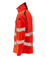 Mascot Accelerate Safe Warn-Softshelljacke – rot/dunkelanthrazit