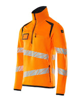 Mascot Accelerate Safe Warnschutz Strickpullover – orange/schwarzblau