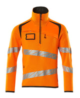 Mascot Accelerate Safe Warnschutz Strickpullover – orange/dunkelanthrazit