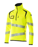 Mascot Accelerate Safe Warnschutz Strickpullover – gelb/schwarzblau
