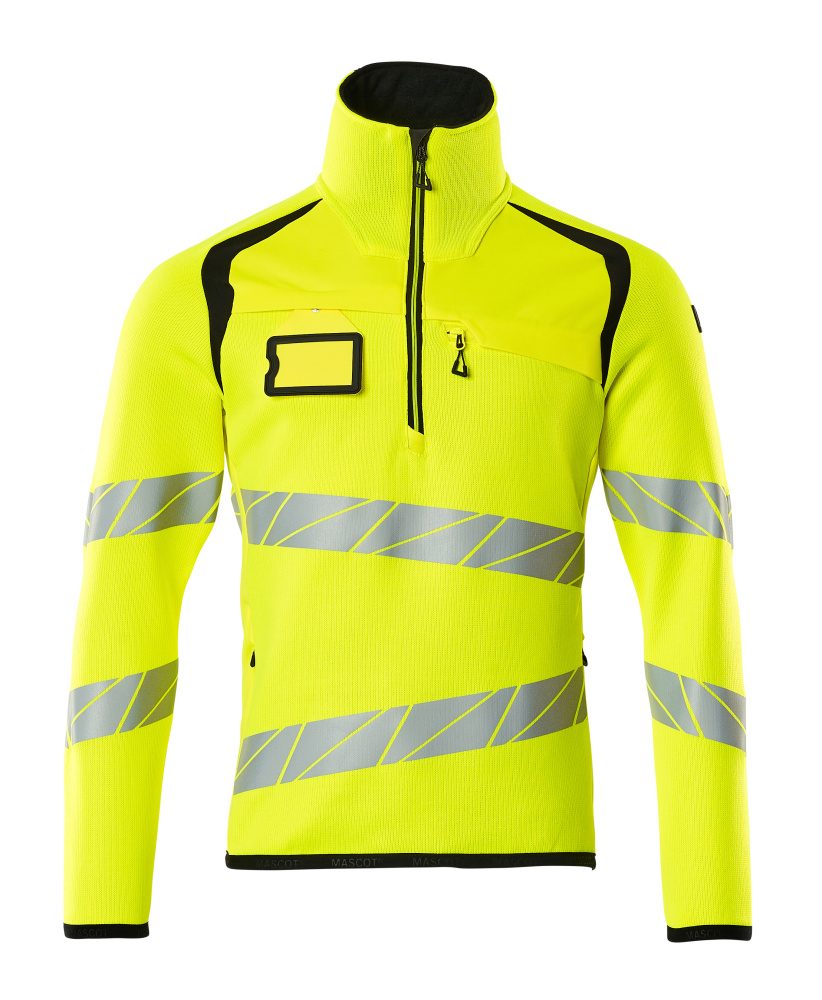 Mascot Accelerate Safe Warnschutz Strickpullover – gelb/schwarz